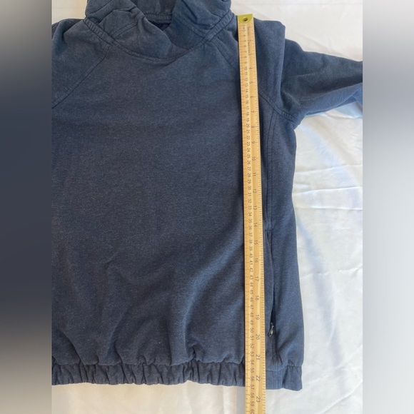 Lululemon After All Pullover Sweatshirt Navy Blue Size 6 - Picture 11 of 12